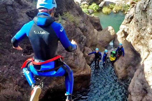 Rappelling gran canaria